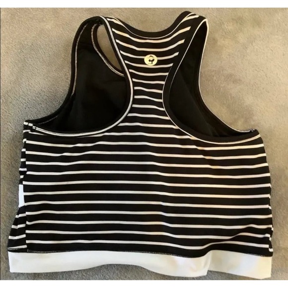 Scorpio Sol Women Black White Sports Bra Size medium - Picture 4 of 4